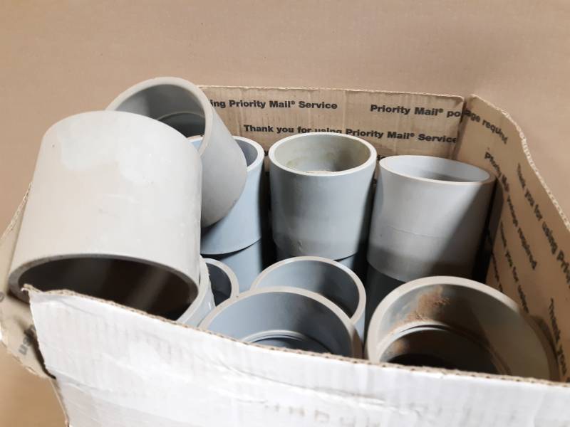 (32) Cantex Sch40 3-12 Conduit Couplers