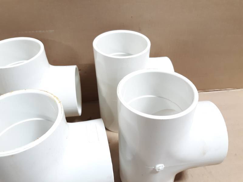 (6) Spears 3 Schedule 40 PVC Tees