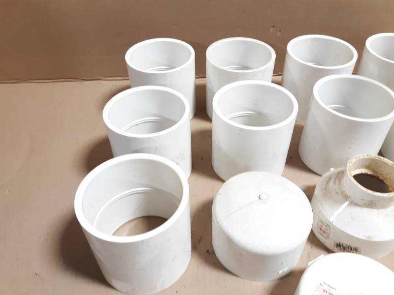 (13) 3 Schedule 40 PVC Couplers, Reducers and Caps