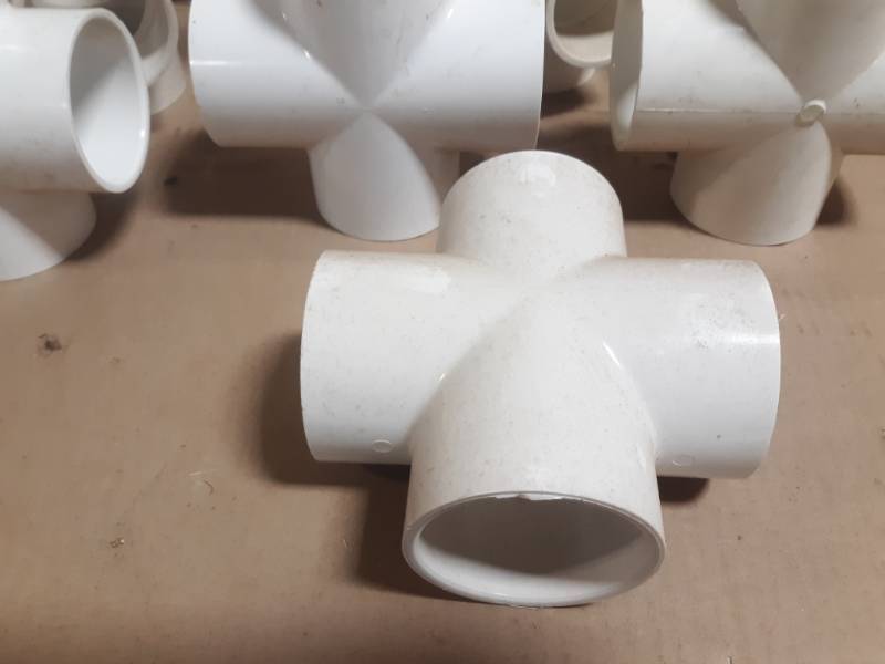(8) NIBCO 2 Schedule 40 PVC Crosses