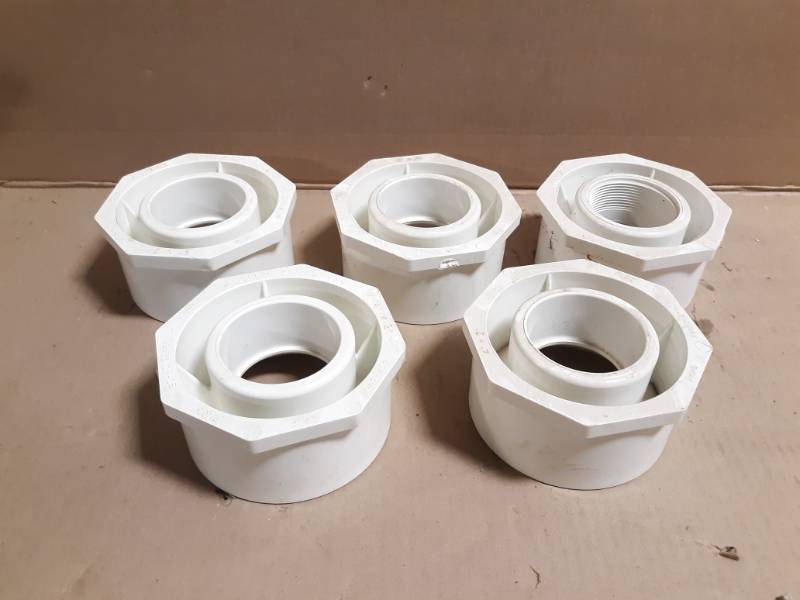 (5) Spears 4x2 Schedule 40 PVC Bushings