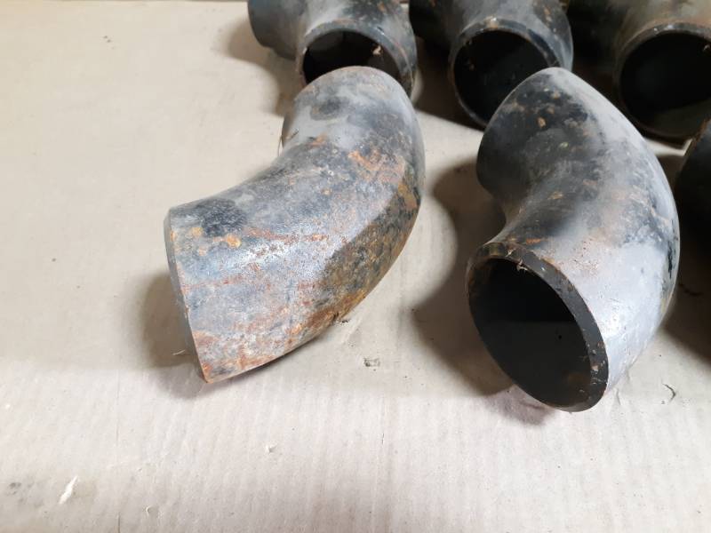 (10) 2-12 Carbon Steel 90° Butt Weld Pipe