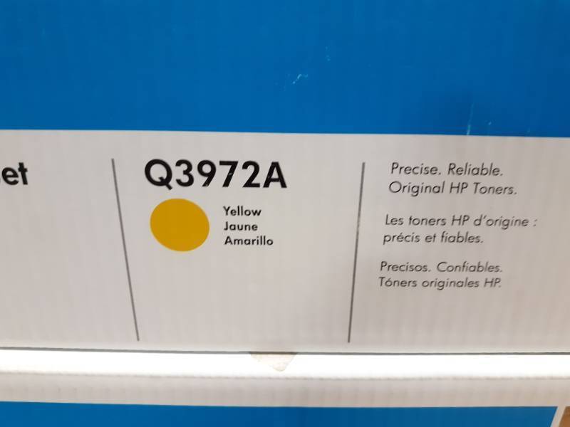 (2) New HP LaserJet Toners