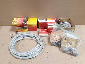 14 x 40  Steel Coated Cable Rolls of Tape and Steel Conduit Couplings