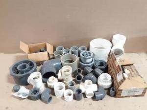 Large Lot of Sch 40 & Sch 80 Pipe Fittings