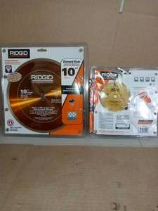 lot 30 image: 7 in. Premium Tile Diamond Blade & 10 in. Premium Tile diamond blade