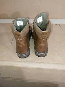 lot 42 image: 11 12 Brwon boots by Goodfellow - not used