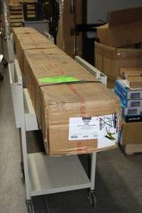 lot 53 image: Da-Lite 70100 137 Advantage Deluxe Electrol  Electric Motorized Matte White Projection Screen - New ($3,450 Online)