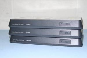 lot 57 image: Lot of 3 Cisco Edge 300 Series Computer Network Desktop  Wall Mountable Router
