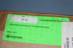 lot 64 image: New Pair of Innovox Pro Audio Flex Precision Series Vertical Soundbar Sound Bar Speakers