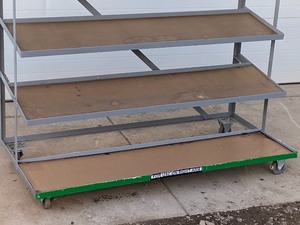 Heavy Duty Steel Rolling Rack