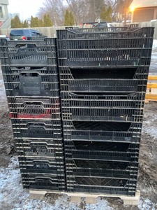 Pallet Lot Of Storage Bins