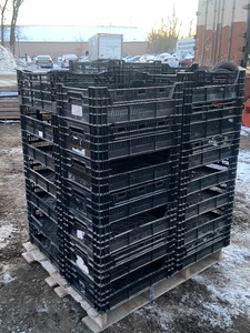 Pallet Lot Of Storage Bins