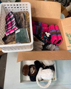 lot 44 image: Lot of Warm and Cozy Winter Accessories