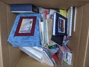 lot 529 image: Lot of Journals, Stationery, Greeting Cards & Notebooks