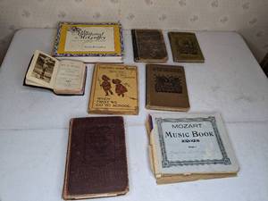 lot 140 image: Turn of the Century Antique School Books