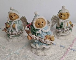 lot 575 image: Three Cherished Teddies Figurines w Boxes