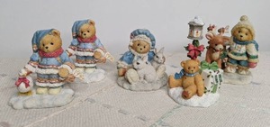 lot 578 image: 5 Cherished Teddies Figurines (3) w Boxes