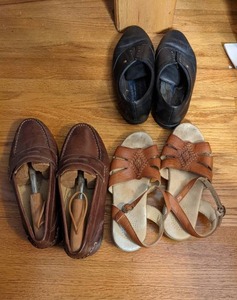lot 229 image: Three Pairs of Size 9 Womens Shoes