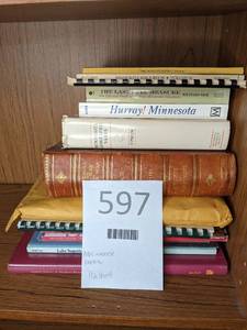 lot 597 image: Lot of Minnesota Themed Books & Maps