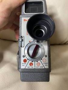 lot 542 image: Vintage Bell and Howell 220 8mm Movie Camera in Box