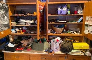 lot 381 image: EVERYTHING on the Shelves