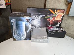 lot 632 image: Crystal  Glass Kitchenware