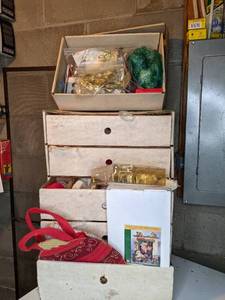 lot 649 image: Lot of Christmas Decorations, Some Vintage