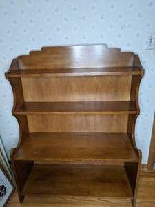 lot 153 image: Solid Wood Storage Shelf