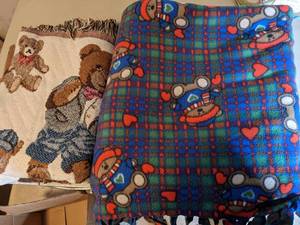 lot 83 image: Two Bear Blankets