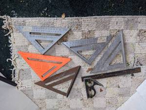 lot 431 image: 5 Speed Squares and a 12 Combo Square