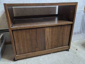 lot 703 image: Vintage Entertainment Stand