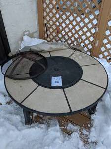 lot 471 image: Above Ground Fire Pit (Comes with a cover)