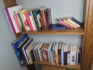 lot 297 image: Large Lot of Books Religous, Inspirational, MN Travel