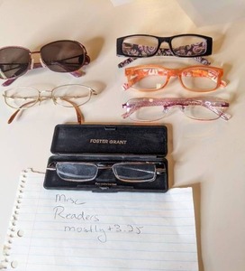 lot 293 image: Assorted Reading Eyeglasses