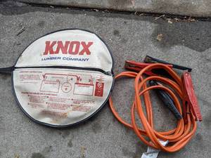 lot 340 image: Jumper Cables with Carrying Bag