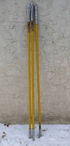 lot 345 image: Jameson Safe-Stik Fiberglass Pole Set