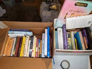lot 379 image: Two Boxes of Books Religious & Cookbooks