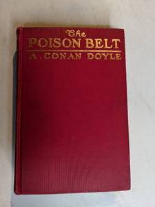 lot 387 image: Antique Book The Poison Belt by Arthur Conan Doyle