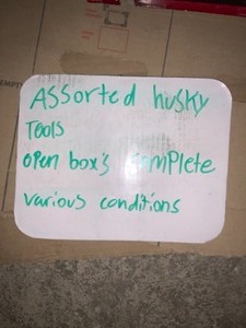 lot 59 image: HUSKY 65-PIECE TOOL SET AND HUSKY SOCKETS AND MAGNETIC SOCK HOLDERS SEE PICS