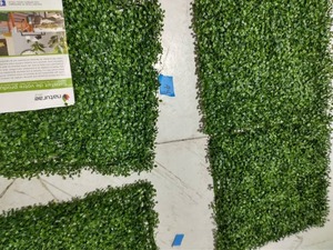 Boxwood Foliage IndoorOutdoor Panels (4-Pack)