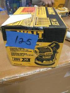 Dewalt 20 volt max xr coordless brushless 5ib sander (tool only )