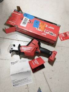 Milwaukee lithium brushless coordless hackzall reciprocating saw