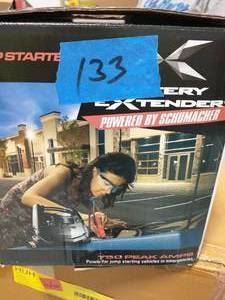 Schumacher battery extender 12 volt 750 amp battery jump starter