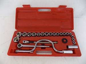12 Drive Socket Set 23 Pieces