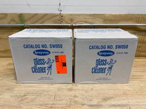 SPRAYWAY Lot of 2 Cases of-  Glass Cleaner - 19oz (12 Per Case)