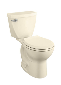 AMERICAN STANDARD Cadet 3 FloWise Tall Height 2-Piece 1.28 GPF Single Flush Round Toilet with Slow Close Seat in Bone