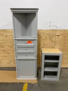 Cabinet Set in Gray