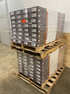 HOME DECORATORS COLLECTION Lot of 64 Cases of-  EIR Waveford Gray Oak 12 mm Thick x 7-12 in. Wide x 50-23 in. Length Laminate Flooring (18.42 sq. ft.  case)