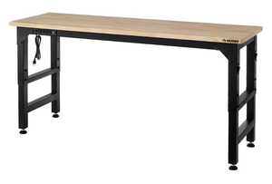 HUSKY Heavy Duty 6 ft. Adjustable Height Workbench